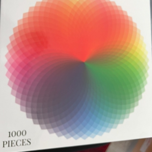 EUC “Bgraamiens” THE COLOR GAME Puzzle, 1000 Piece Round Jigsaw Puzzle - Picture 11 of 11
